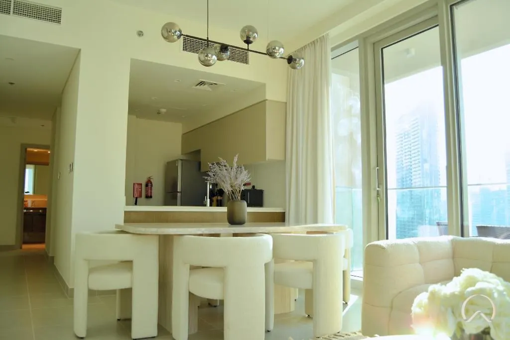 Oraya - Modern Apt 5 Min Walk To Dubai Mall & Burj Views