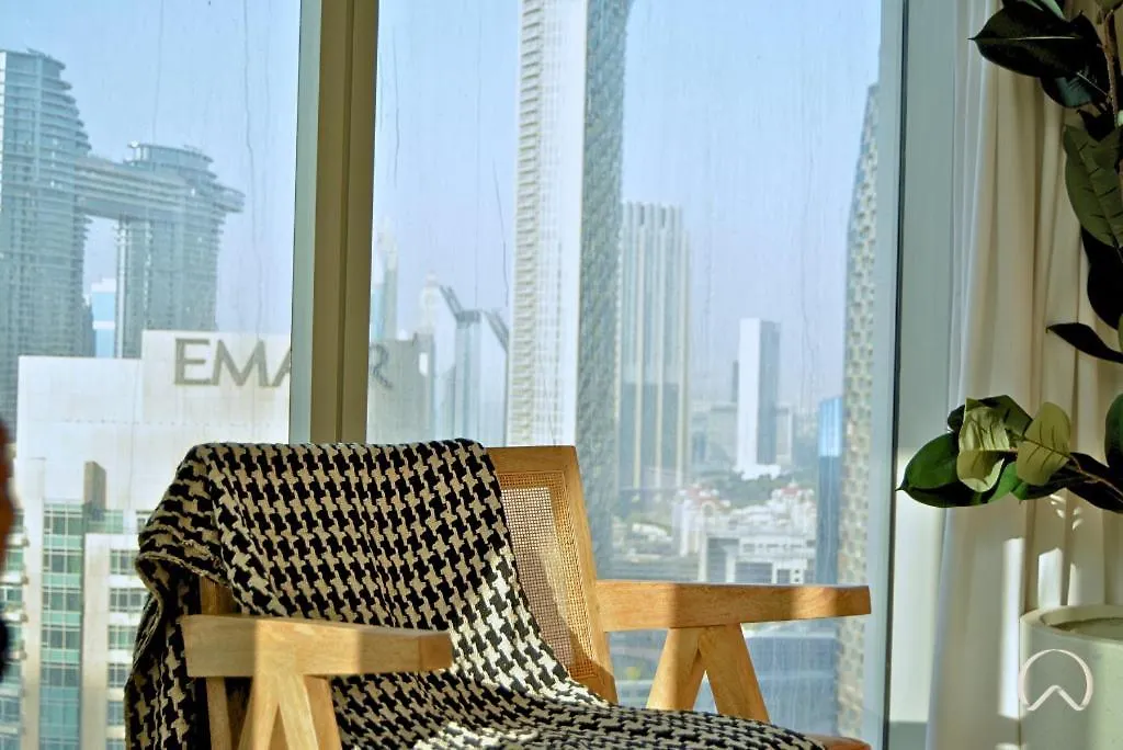 Oraya - Modern Apt 5 Min Walk To Dubai Mall & Burj Views