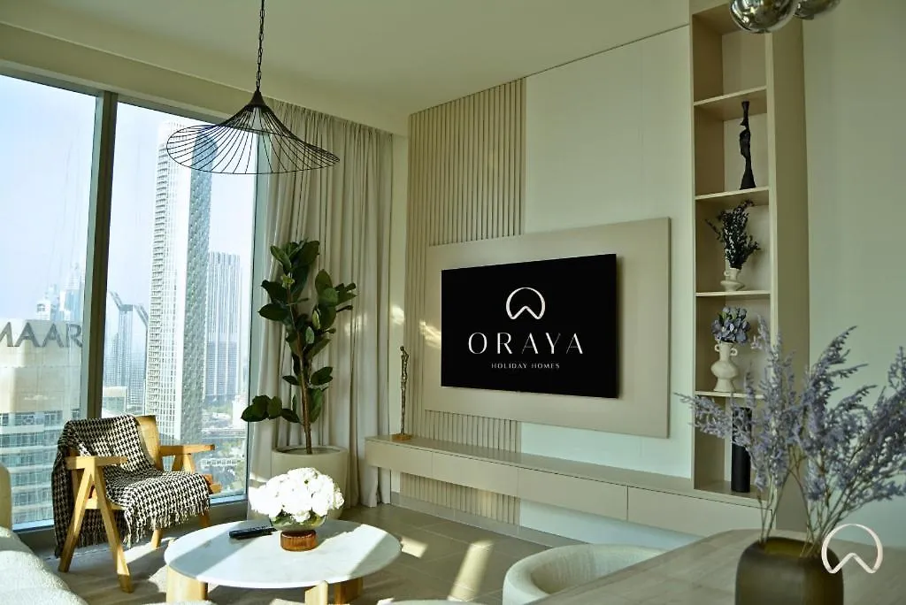 Oraya - Modern Apt 5 Min Walk To Dubai Mall & Burj Views Apartment