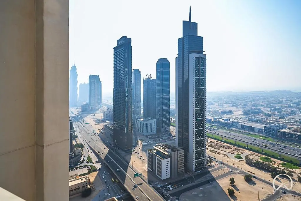 Apartment Oraya - Modern Apt 5 Min Walk To Dubai Mall & Burj Views
